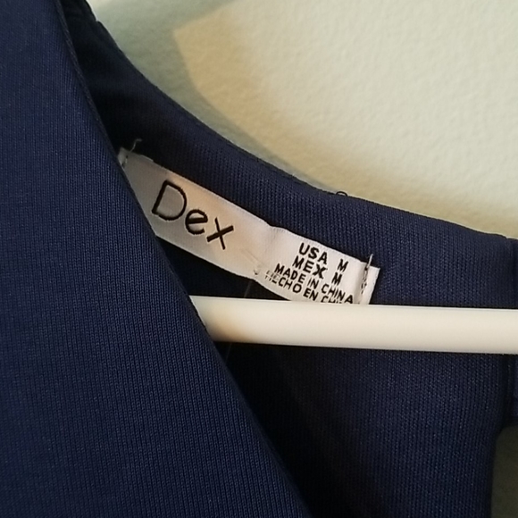 Blue dex dress - Picture 3 of 3